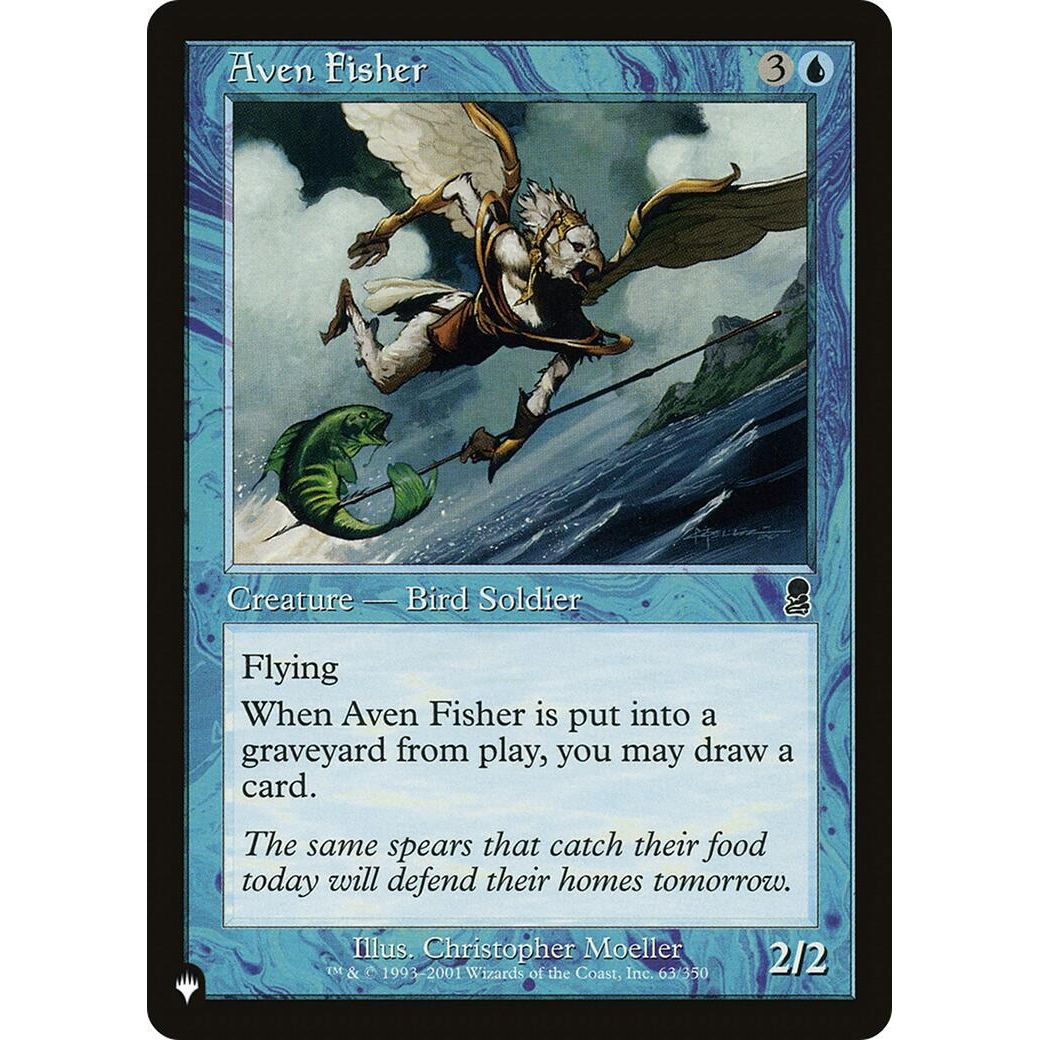 Image for Aven Fisher (63/350) (LIST) - Magic: The Gathering