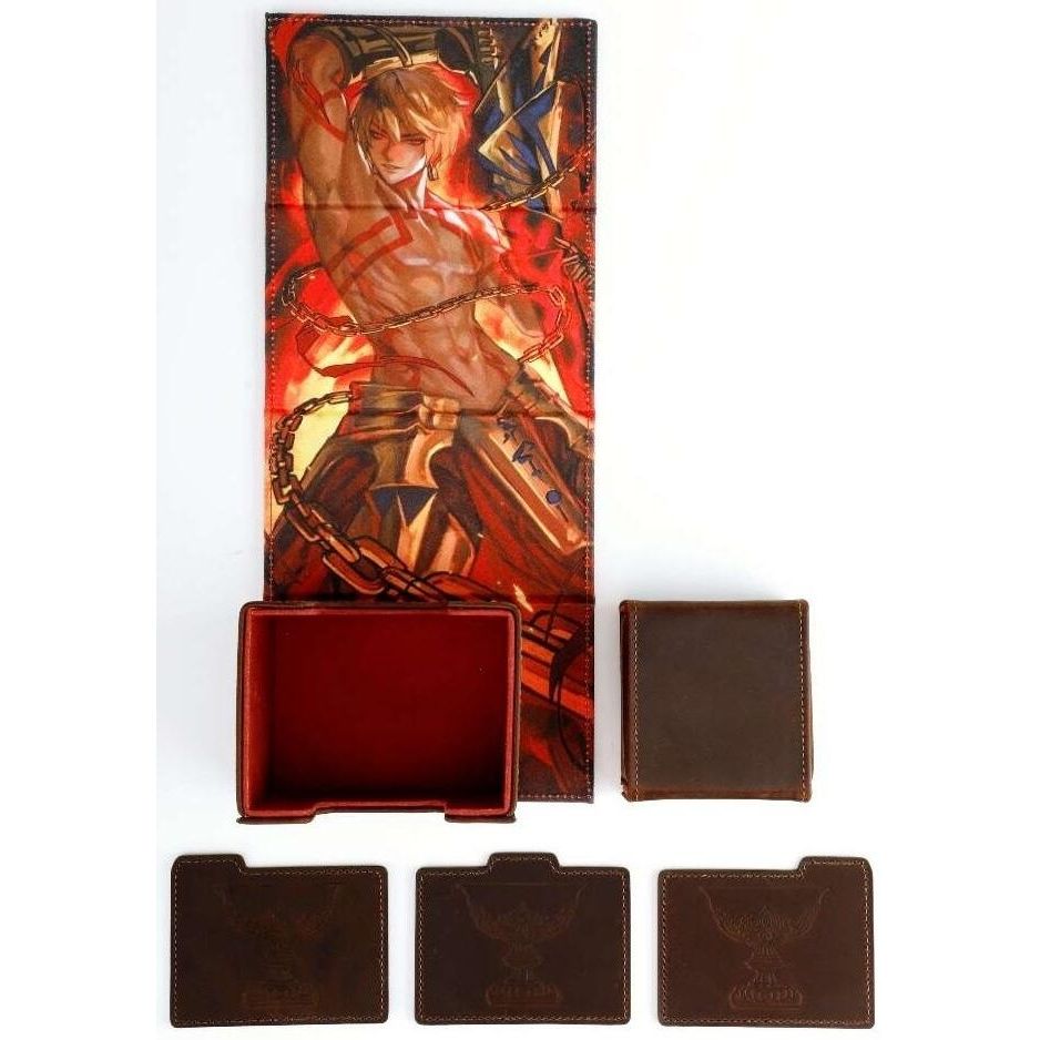 Image for Kings of Providence Genuine Leather Dicewinder Deck Box  (King of Heroes) - Deck Boxes