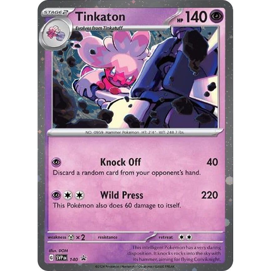 Image for Tinkaton - 140 (Cosmo Holo) (140) (SVP) - Pokemon