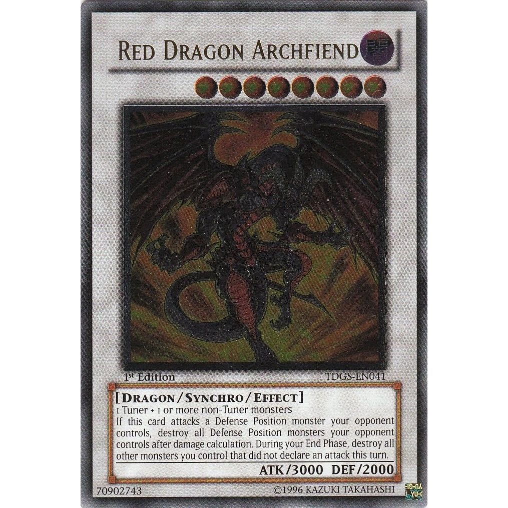 Image for Red Dragon Archfiend (UTR) (TDGS-EN041) (TDGS) - YuGiOh