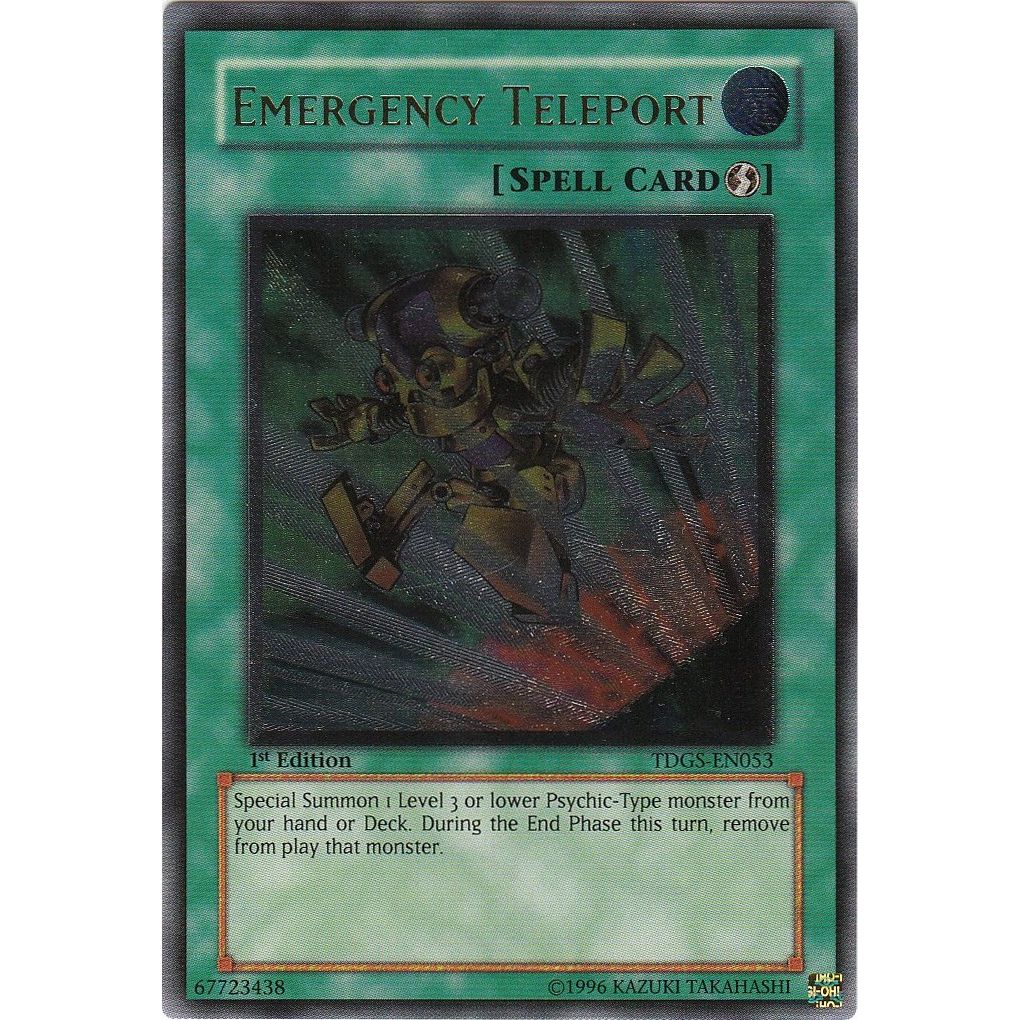 Image for Emergency Teleport (UTR) (TDGS-EN053) (TDGS) - YuGiOh
