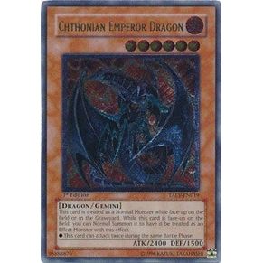 Image for Chthonian Emperor Dragon (UTR) (TAEV-EN019) (TAEV) - YuGiOh
