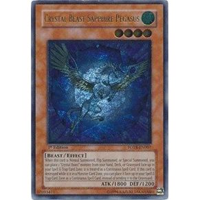 Image for Crystal Beast Sapphire Pegasus (UTR) (FOTB-EN007) (FOTB) - YuGiOh