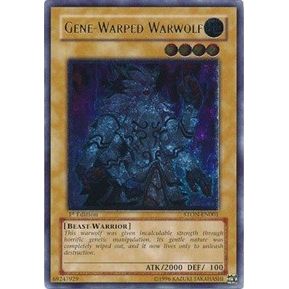 Image for Gene-Warped Warwolf (UTR) (STON-EN001) (STON) - YuGiOh