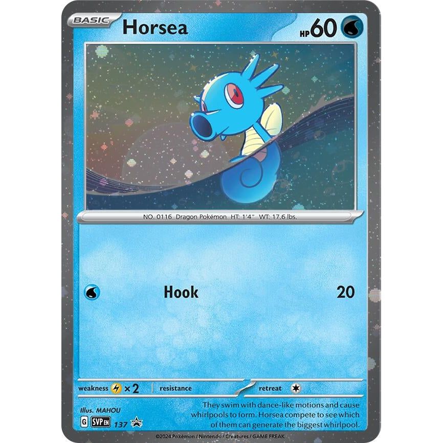 Image for Horsea - 137 (Cosmo Holo) (137) (SVP) - Pokemon