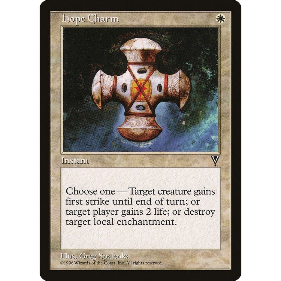 Image for Hope Charm (VIS) - Magic: The Gathering