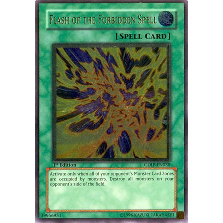 Image for Flash of the Forbidden Spell (UTR) (CDIP-EN038) (CDIP) - YuGiOh