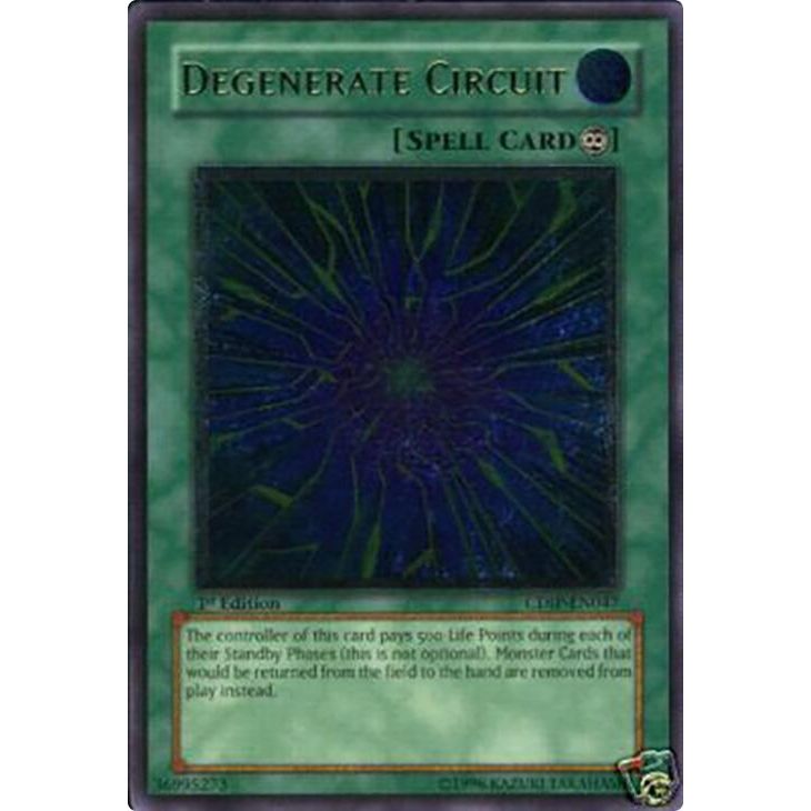Image for Degenerate Circuit (UTR) (CDIP-EN047) (CDIP) - YuGiOh