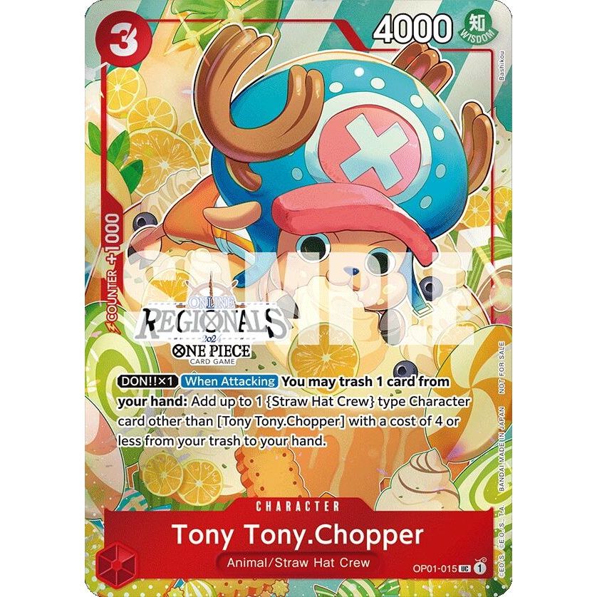 Image for Tony Tony.Chopper (Online Regional 2024 Vol. 3) (OP01-015) (OP-PR) - One Piece Card Game