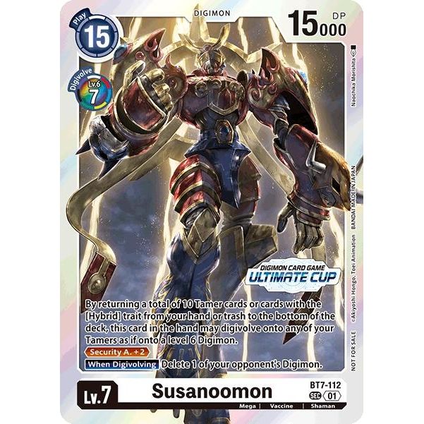 Image for Susanoomon (Ultimate Cup 2024) (BT7-112 SEC) (BT07) - Digimon Card Game
