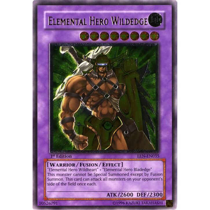 Image for Elemental Hero Wildedge (UTR) (EEN-EN035) (EEN) - YuGiOh