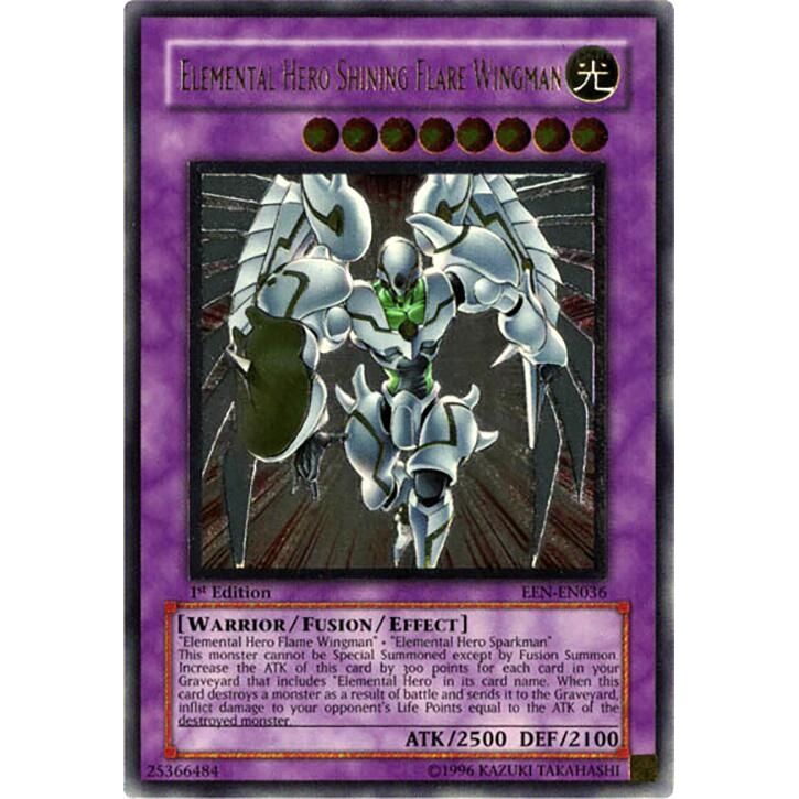 Image for Elemental Hero Shining Flare Wingman (UTR) (EEN-EN036) (EEN) - YuGiOh