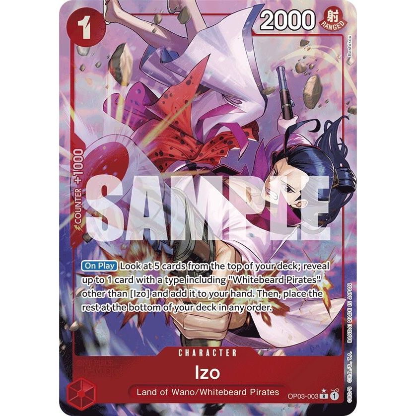 Image for Izo (OP03-003) (Alternate Art) (OP03-003) (PRB-01) - One Piece Card Game