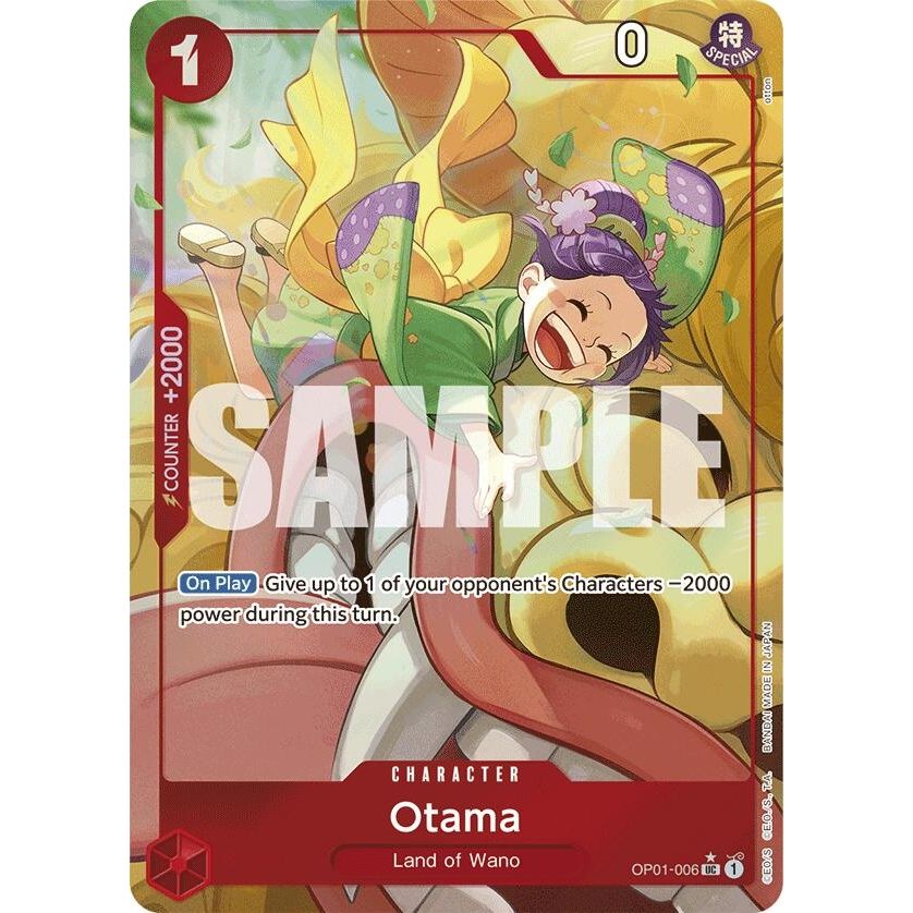 Image for Otama (Alternate Art) (OP01-006) (PRB-01) - One Piece Card Game