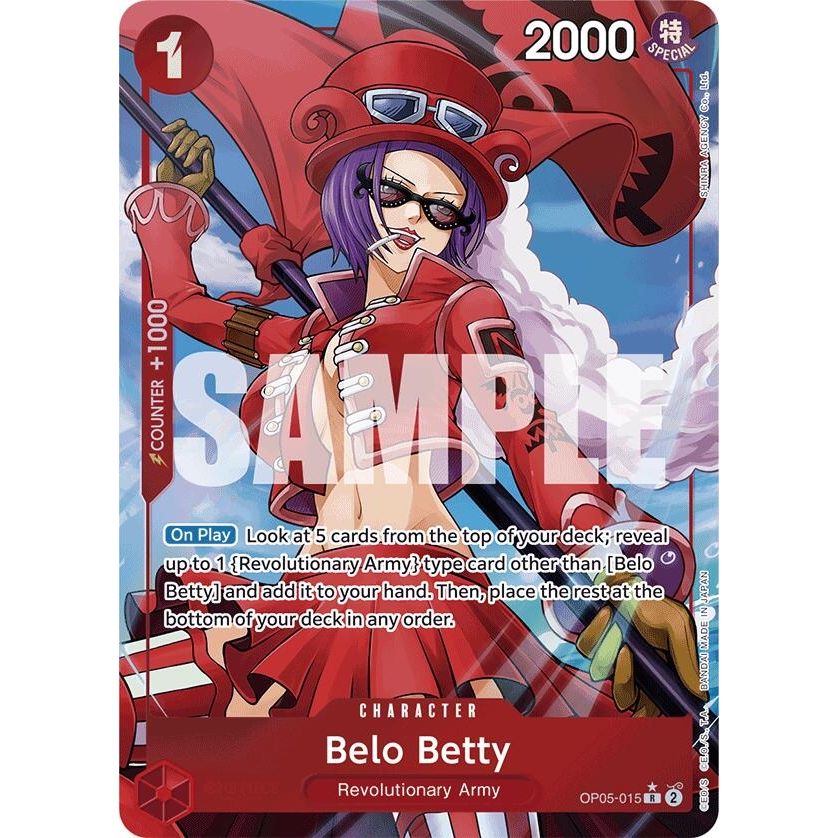 Image for Belo Betty (Alternate Art) (OP05-015) (PRB-01) - One Piece Card Game