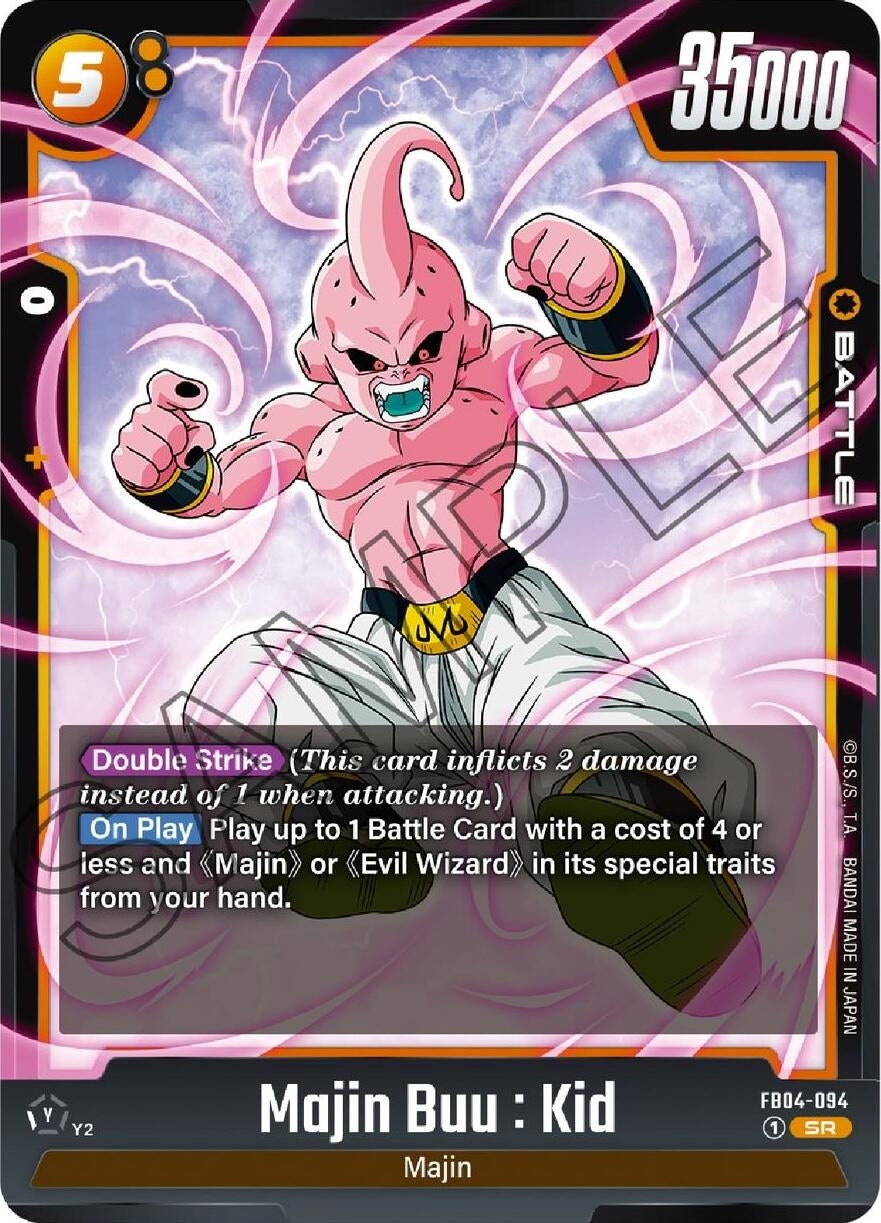 Image for Majin Buu : Kid - FB04-094 (FB04-094) (FB04) - Dragon Ball Super: Fusion World