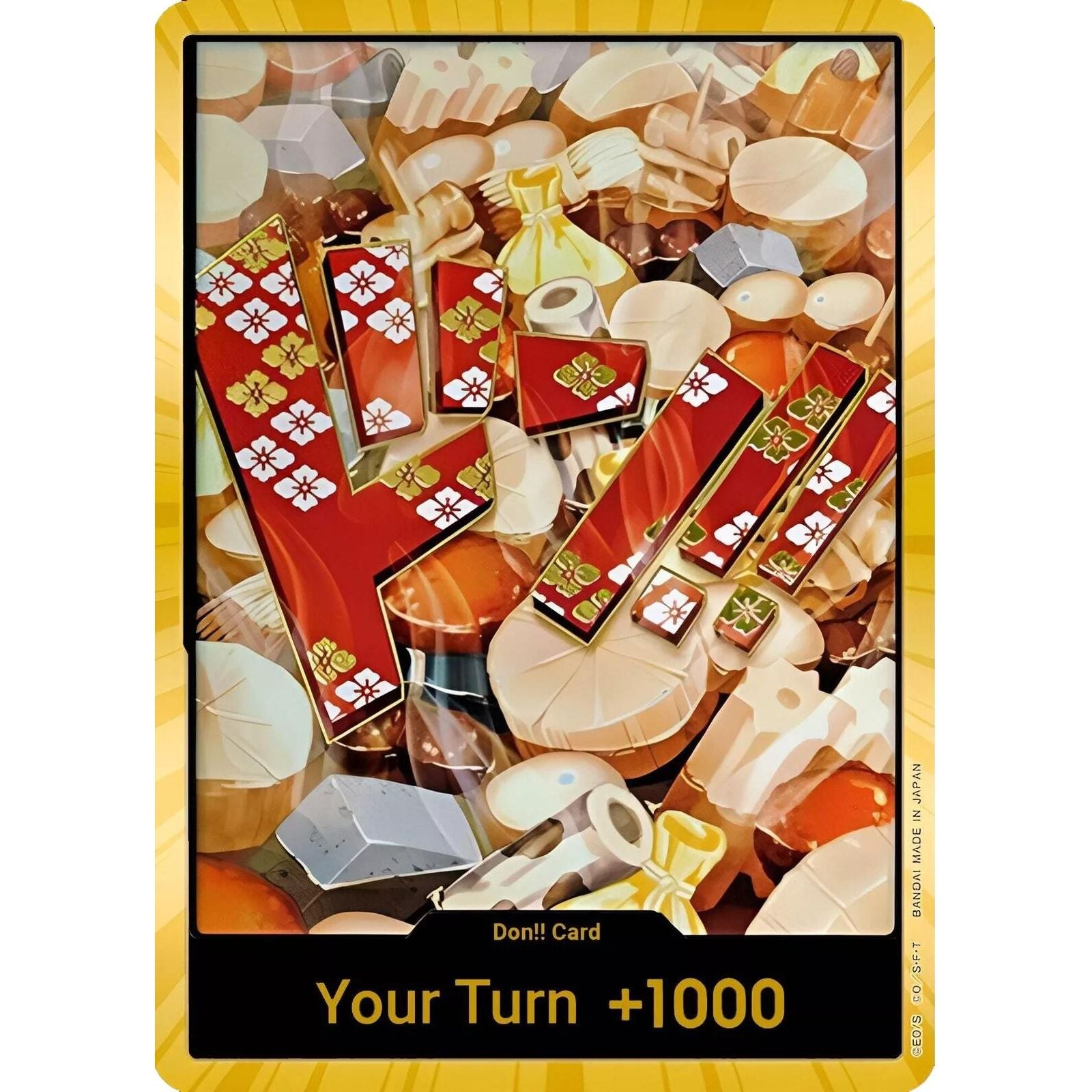 Image for DON!! Card (Oden) (Gold) (PRB-01) - One Piece Card Game