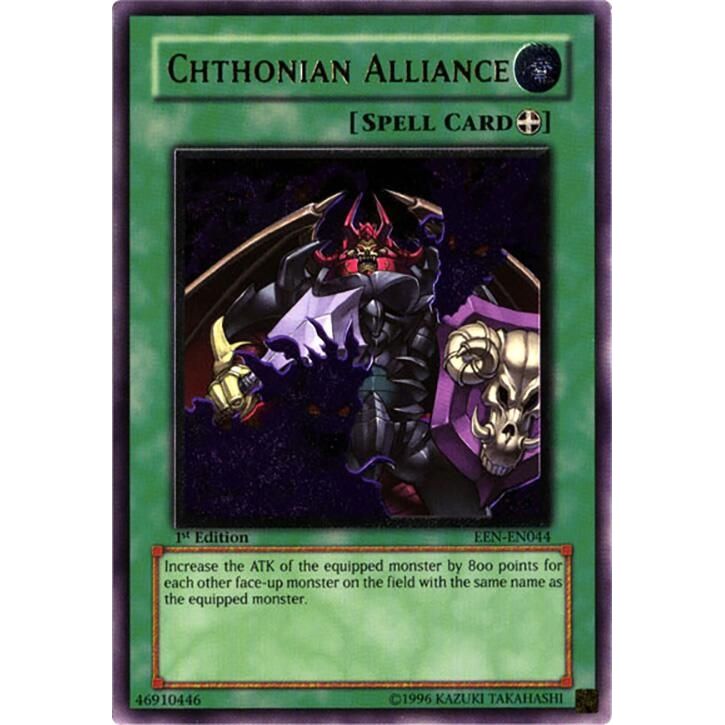 Image for Chthonian Alliance (UTR) (EEN-EN044) (EEN) - YuGiOh