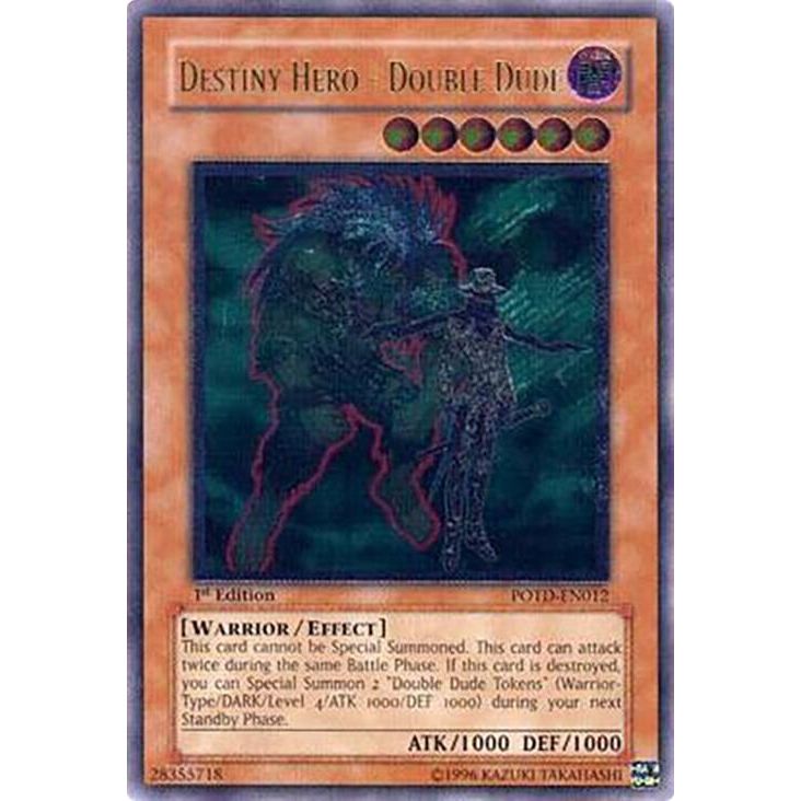 Image for Destiny Hero - Double Dude (UTR) (POTD-EN012) - YuGiOh