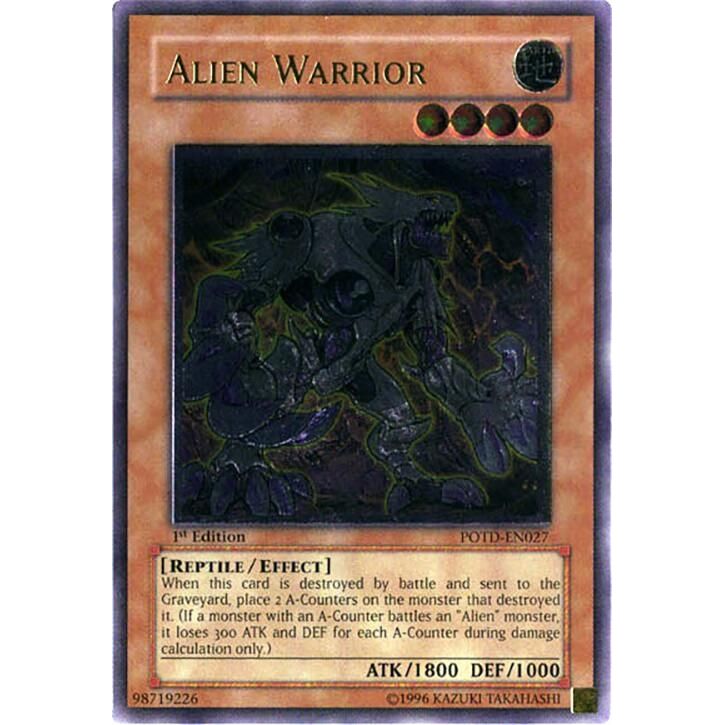 Image for Alien Warrior (UTR) (POTD-EN027) - YuGiOh