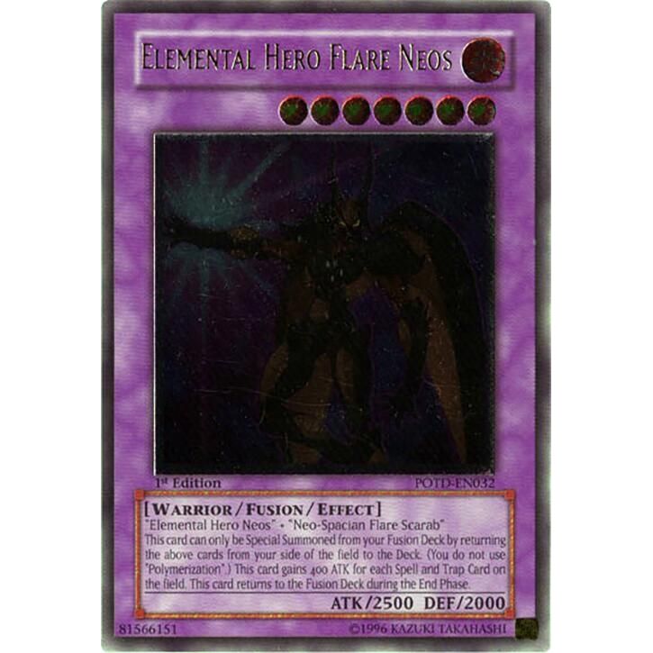 Image for Elemental Hero Flare Neos (UTR) (POTD-EN032) - YuGiOh