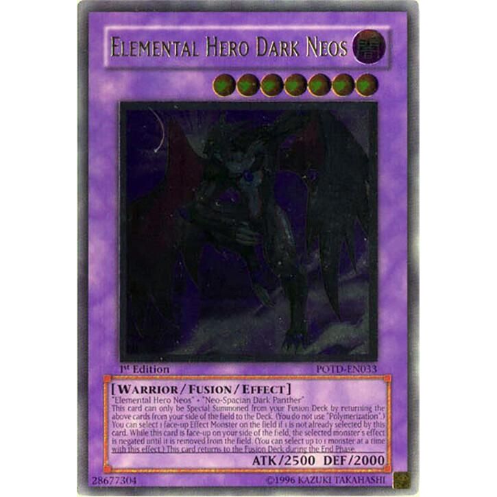 Image for Elemental Hero Dark Neos (UTR) (POTD-EN033) - YuGiOh