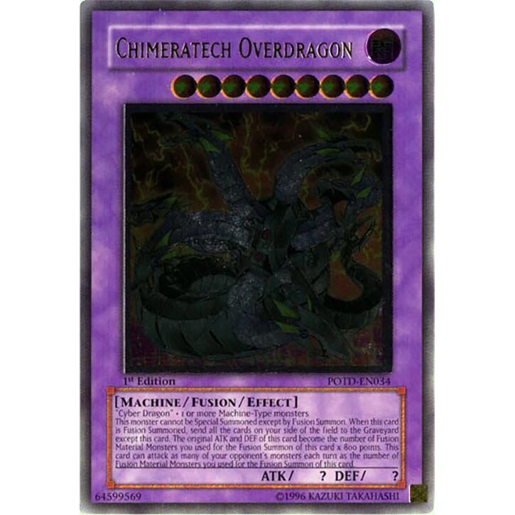 Image for Chimeratech Overdragon (UTR) (POTD-EN034) - YuGiOh