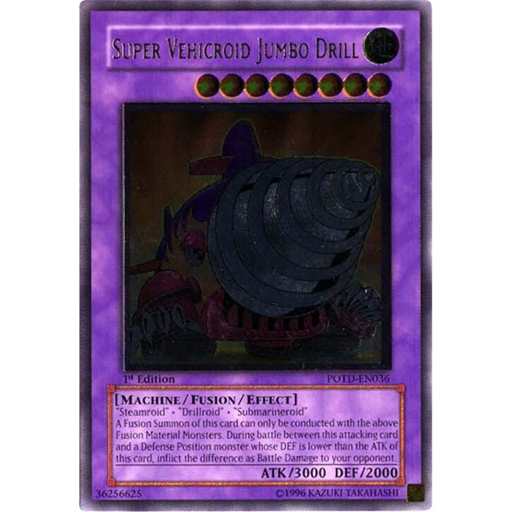 Image for Super Vehicroid Jumbo Drill (UTR) (POTD-EN036) - YuGiOh