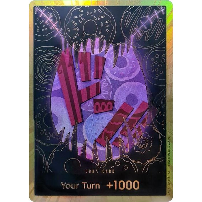 Image for DON!! Card (Katakuri) (Gold) (PRB-01) - One Piece Card Game