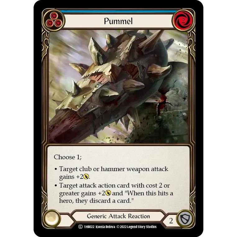 Image for Pummel (Blue) (1HB022) - Flesh and Blood TCG