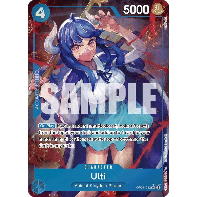 Image for Ulti (Alternate Art) (OP05-043) (PRB-01) - One Piece Card Game