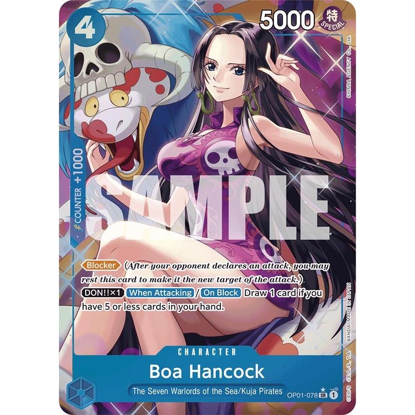 Image for Boa Hancock (OP01-078) (Alternate Art) (OP01-078) (PRB-01) - One Piece Card Game