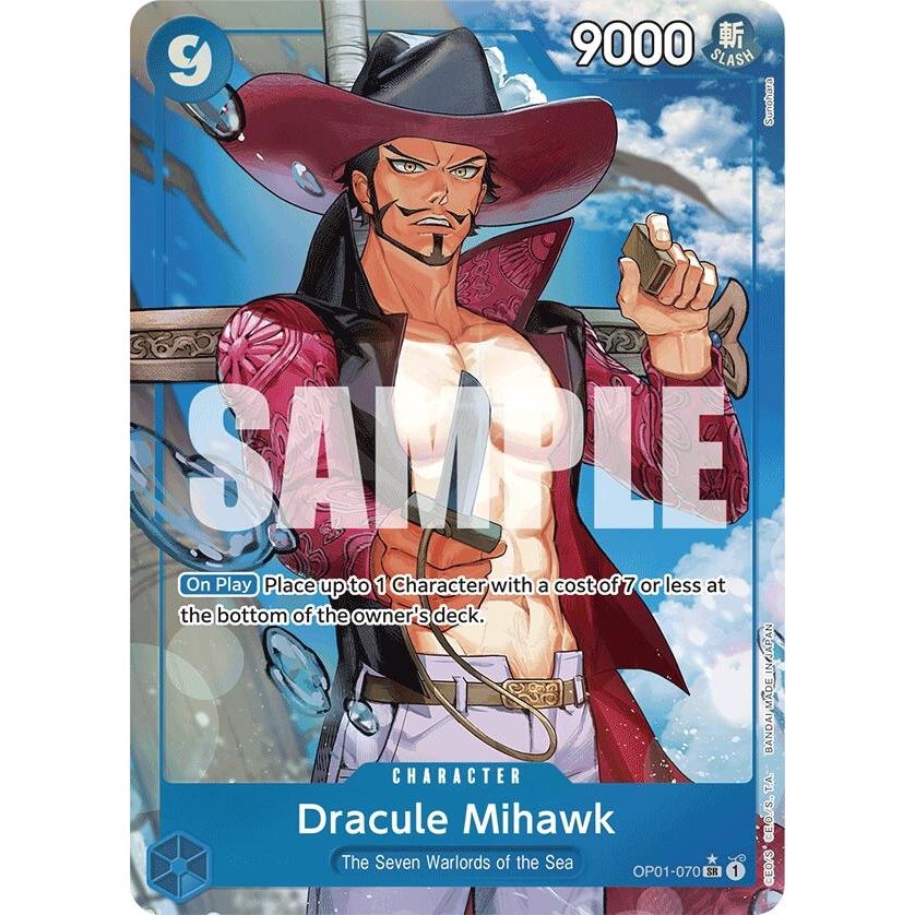 Image for Dracule Mihawk (OP01-070) (Alternate Art) (OP01-070) (PRB-01) - One Piece Card Game
