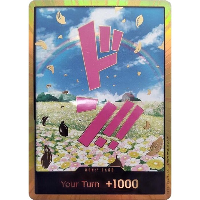 Image for DON!! Card (Rebecca) (Gold) (PRB-01) - One Piece Card Game