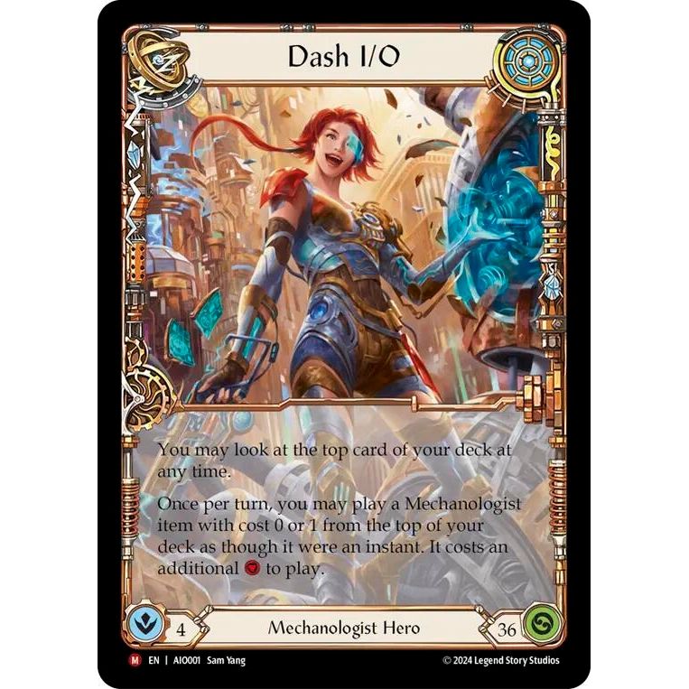 Image for Dash I/O (AIO001) (ADD) - Flesh and Blood TCG