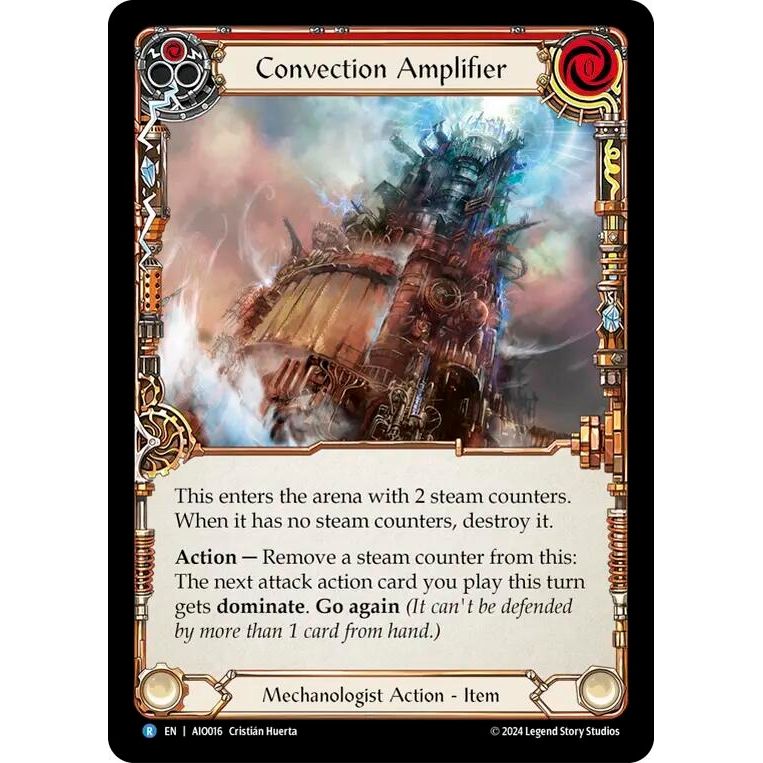 Image for Convection Amplifier (Red) (AIO016) (ADD) - Flesh and Blood TCG