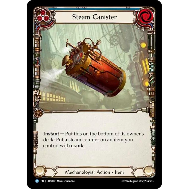 Image for Steam Canister (AIO027) (ADD) - Flesh and Blood TCG