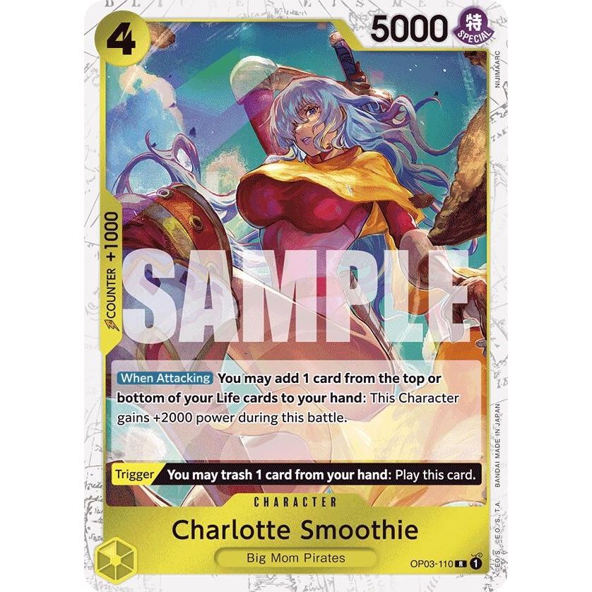 Image for Charlotte Smoothie (Jolly Roger Foil) (OP03-110) (PRB-01) - One Piece Card Game