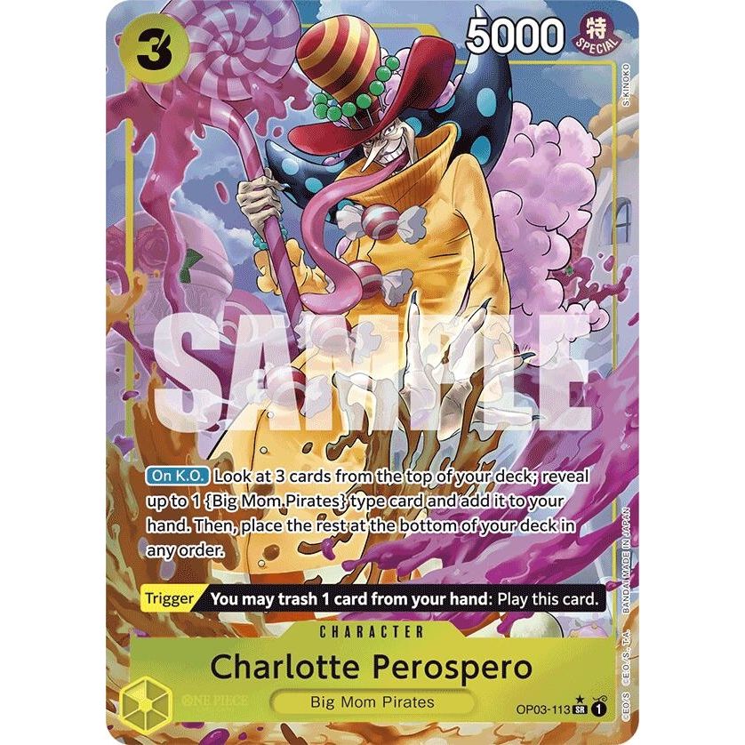 Image for Charlotte Perospero (Alternate Art) (OP03-113) (PRB-01) - One Piece Card Game