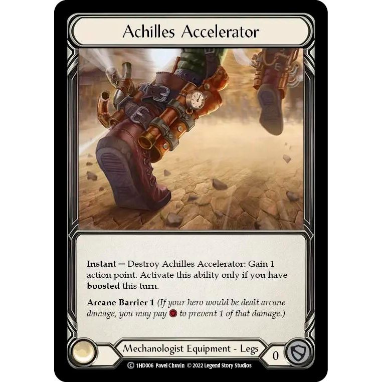 Image for Achilles Accelerator (1HD006) - Flesh and Blood TCG