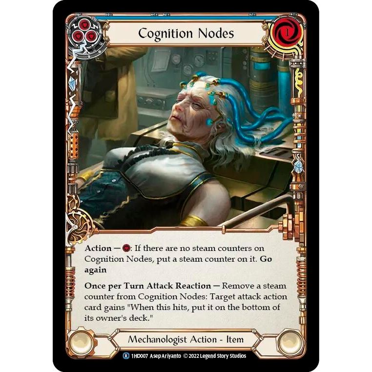 Image for Cognition Nodes (Blue) (1HD007) - Flesh and Blood TCG