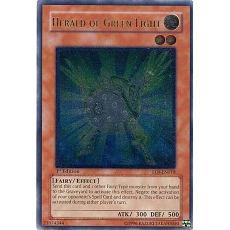 Image for Herald of Green Light (UTR) (EOJ-EN018) (EOJ) - YuGiOh