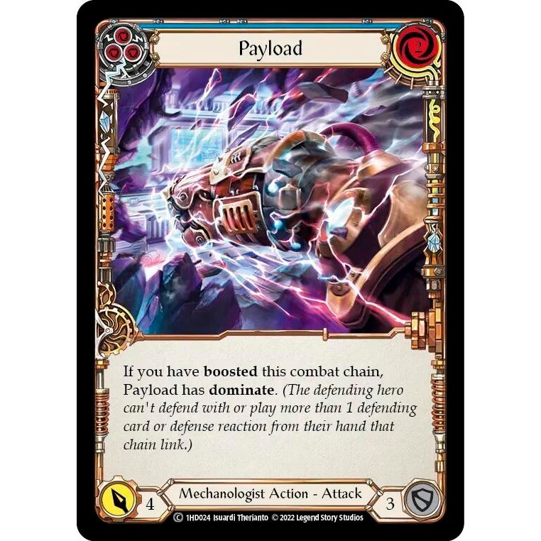 Image for Payload (Blue) (1HD024) - Flesh and Blood TCG