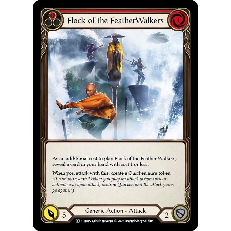 Image for Flock of the Feather Walkers (Red) (1HT015) - Flesh and Blood TCG