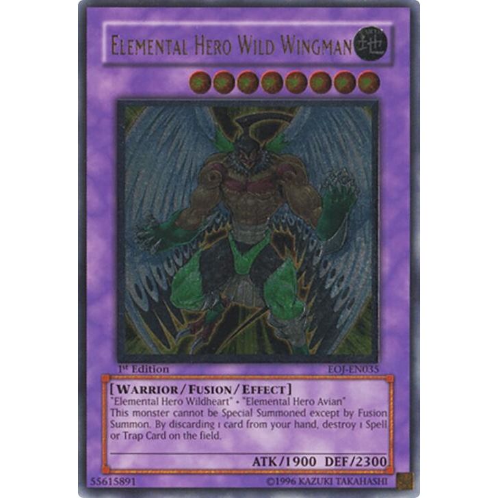 Image for Elemental Hero Wild Wingman (UTR) (EOJ-EN035) (EOJ) - YuGiOh