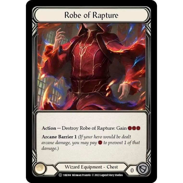 Image for Robe of Rapture (1HK004) - Flesh and Blood TCG