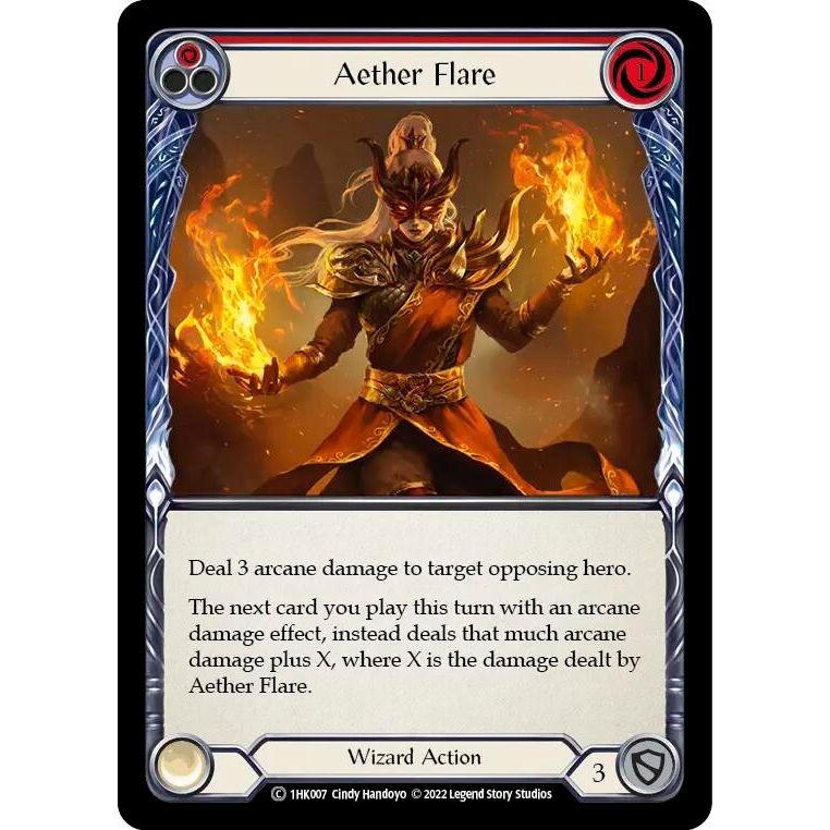 Image for Aether Flare (Red) (1HK007) - Flesh and Blood TCG