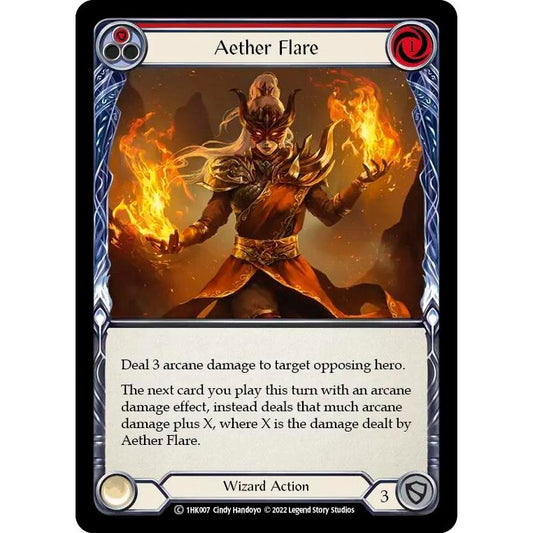 Image for Aether Flare (Red) (1HK007) - Flesh and Blood TCG
