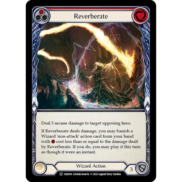 Image for Reverberate (Red) (1HK009) - Flesh and Blood TCG