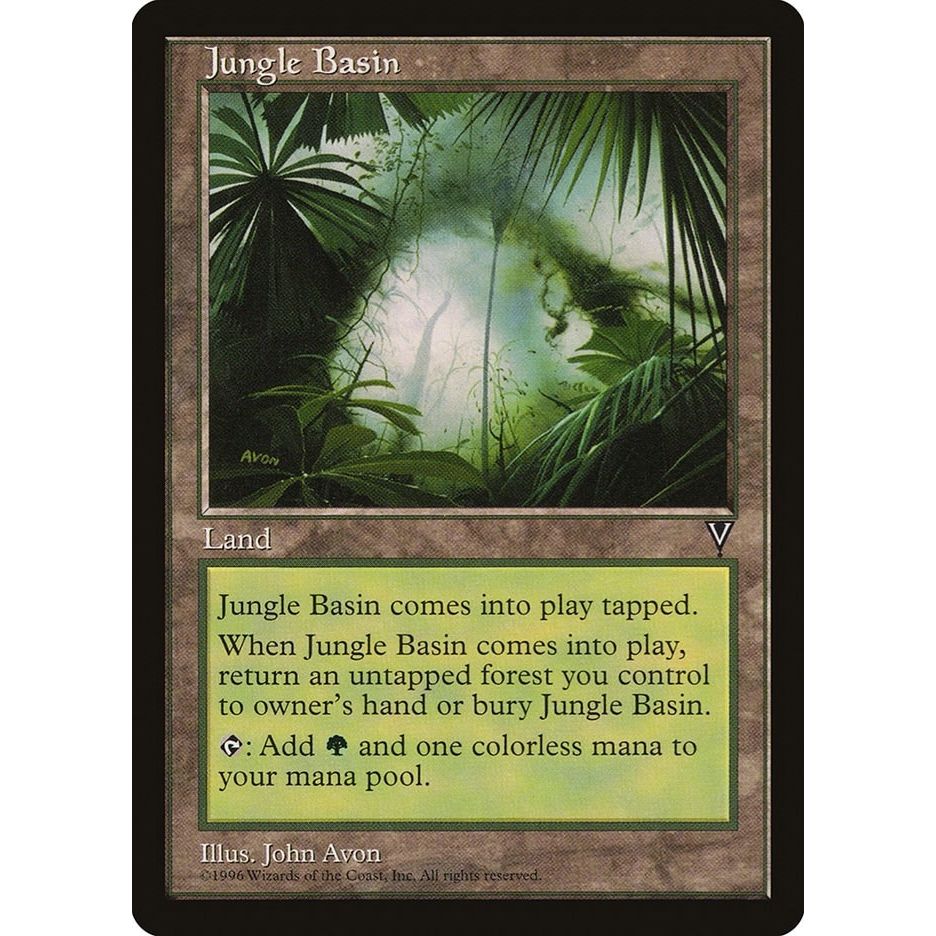 Image for Jungle Basin (VIS) - Magic: The Gathering